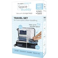 Space BuddyVacuüm Opbergzakken Reisset 4-delig